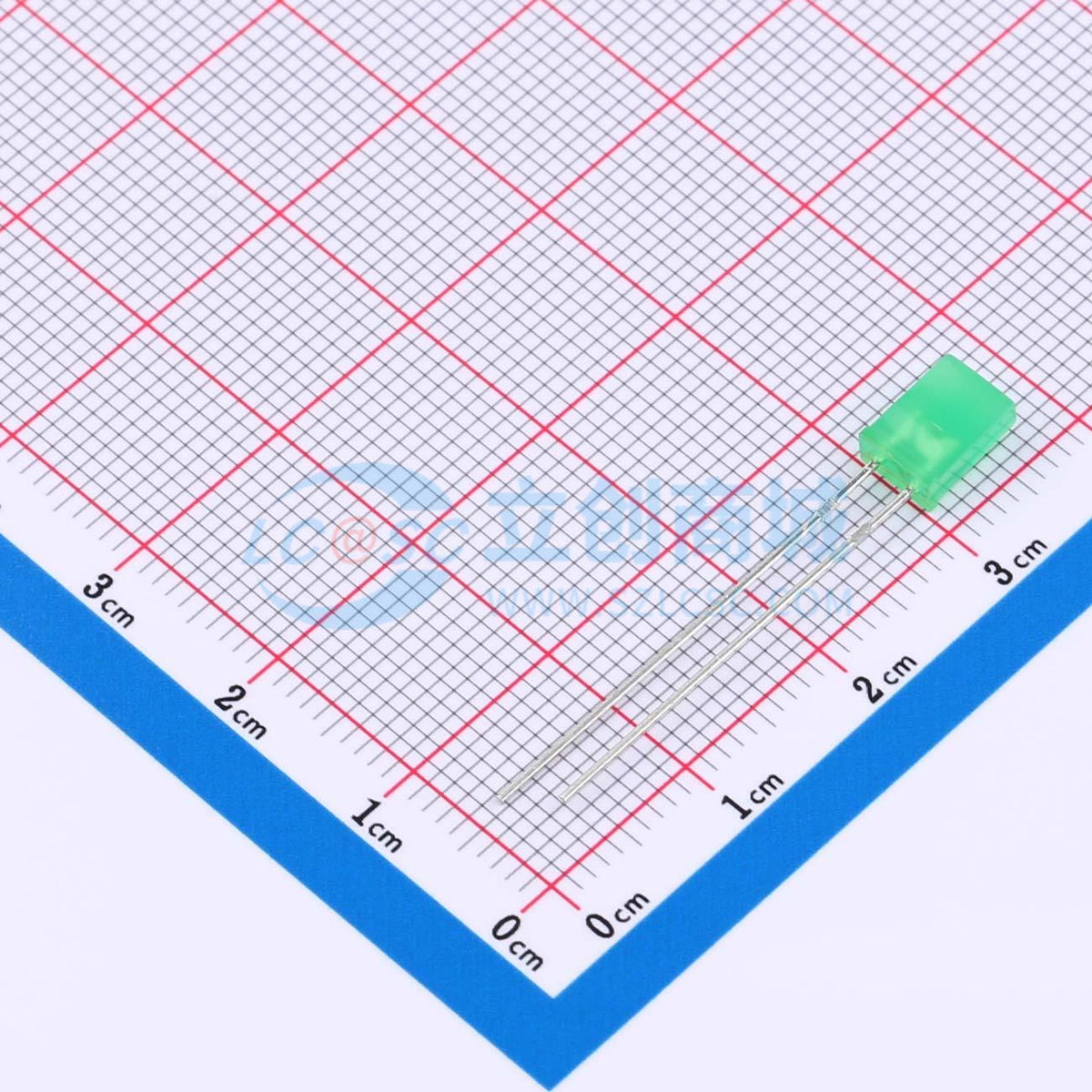 LED TZ-L2-25FYBYG2YCJ140-001 TUOZHAN Xuyên lỗ,D=5mm Xanh lá - Techcore Việt Nam