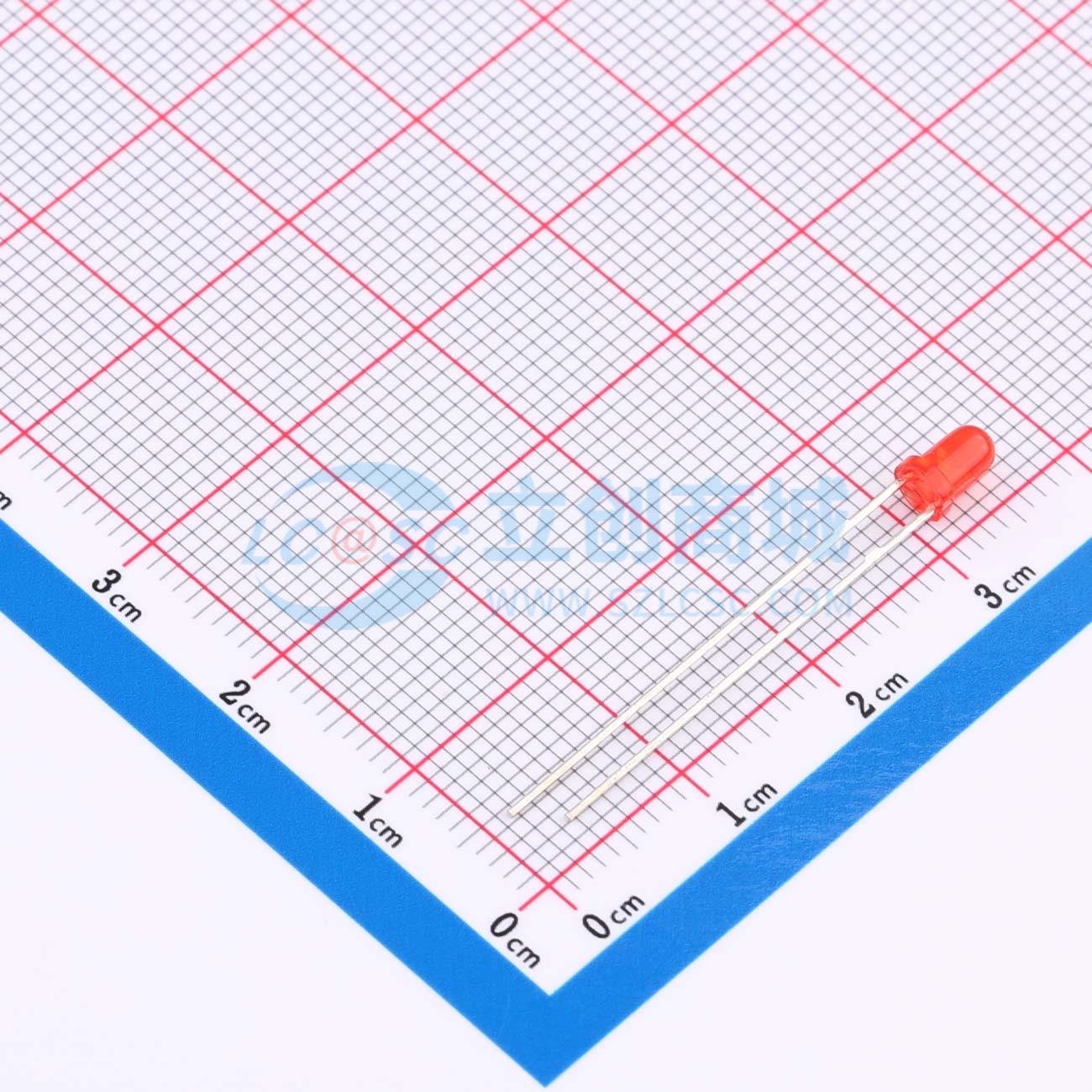 LED XL-304SURD XINGLIGHT Xuyên lỗ,D=3mm Đỏ - Techcore Việt Nam