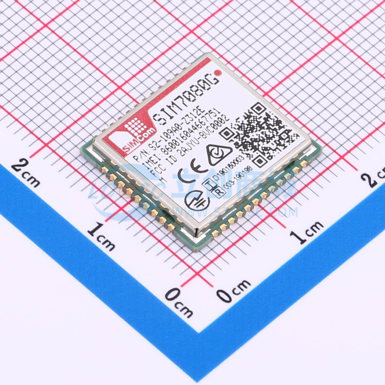 Module Di Động 2G/3G/4G/5G SIM7080G-M SIMCOM SMD 17.6x15.7mm CAT-M, NB-IoT - Techcore Việt Nam