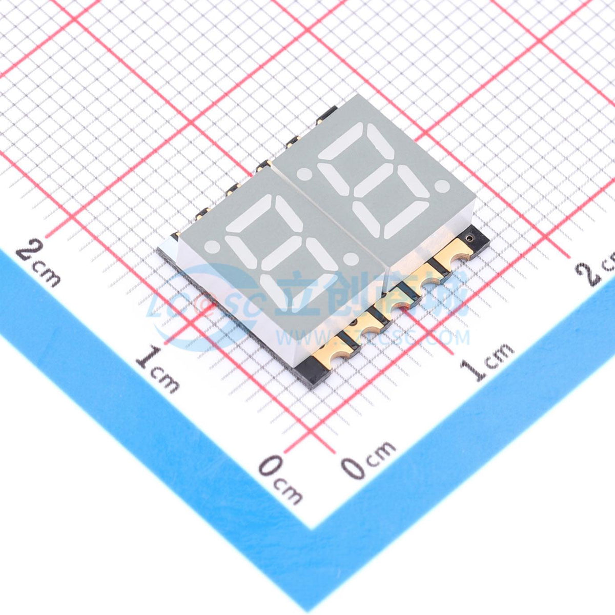 LED 7 đoạn GS2821ASR-G Guangcai Display - Techcore Việt Nam
