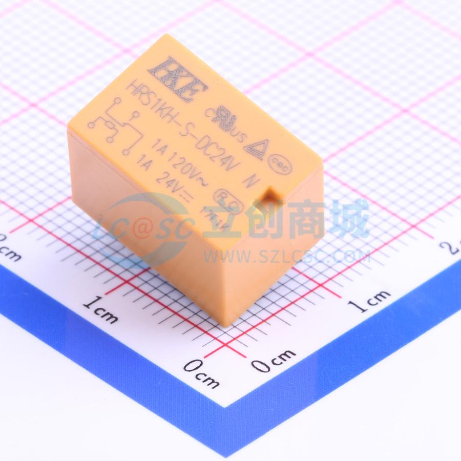 Rơ-le điện tử HRS1KH-S-DC24V HKE 24V THT,15.6x10.6mm - Techcore Việt Nam
