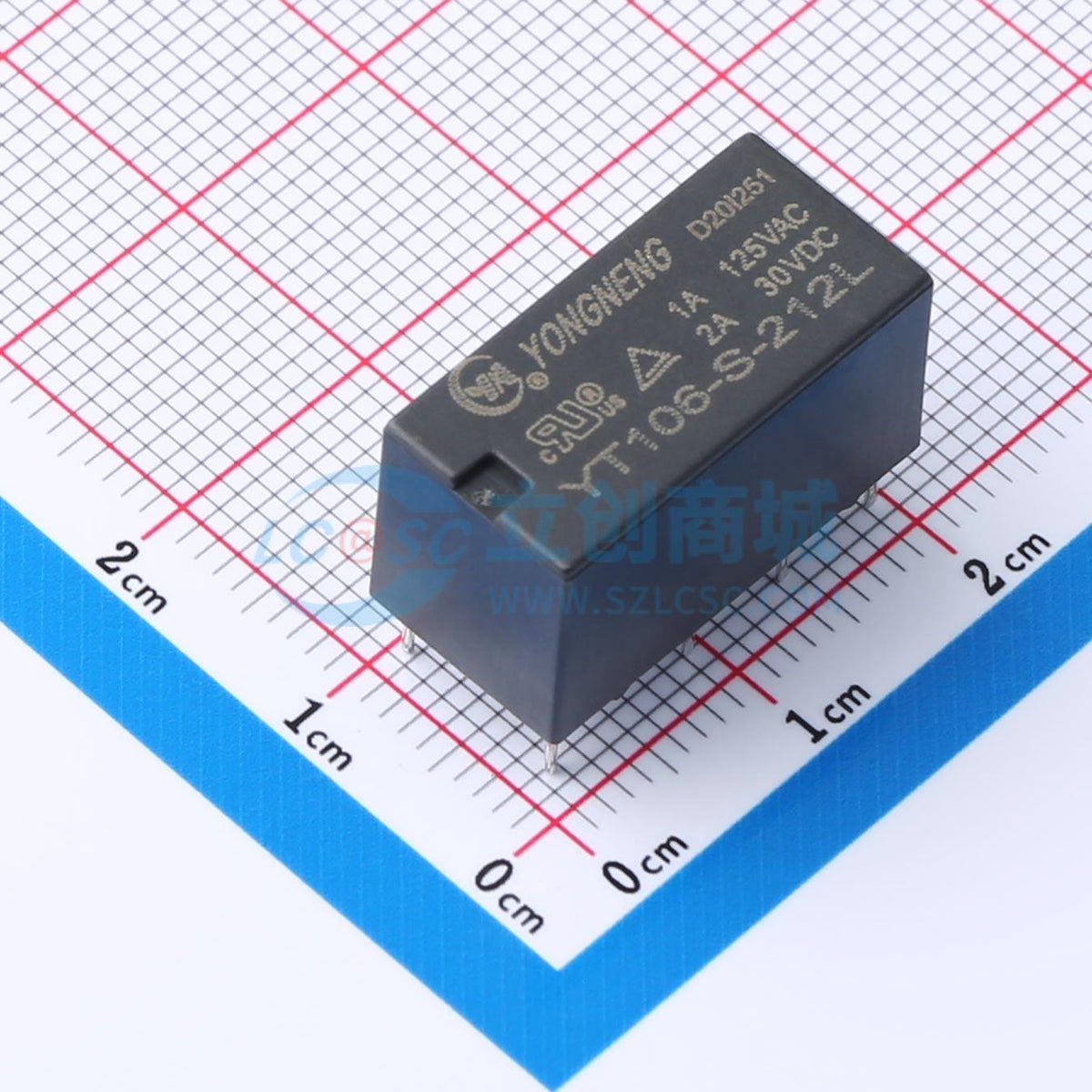 Rơ-le điện tử YT106-S-212L YONGNENG 12V DIP-8 - Techcore Việt Nam