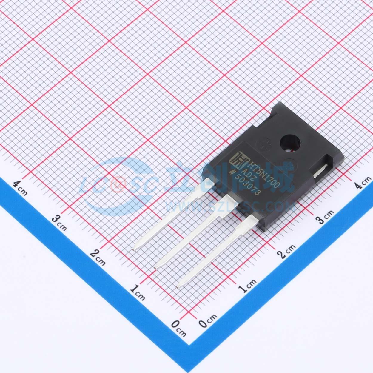 MOSFET SiC HT5N1700ADZ HTCSEMI TO-247-3 5A - Techcore Việt Nam