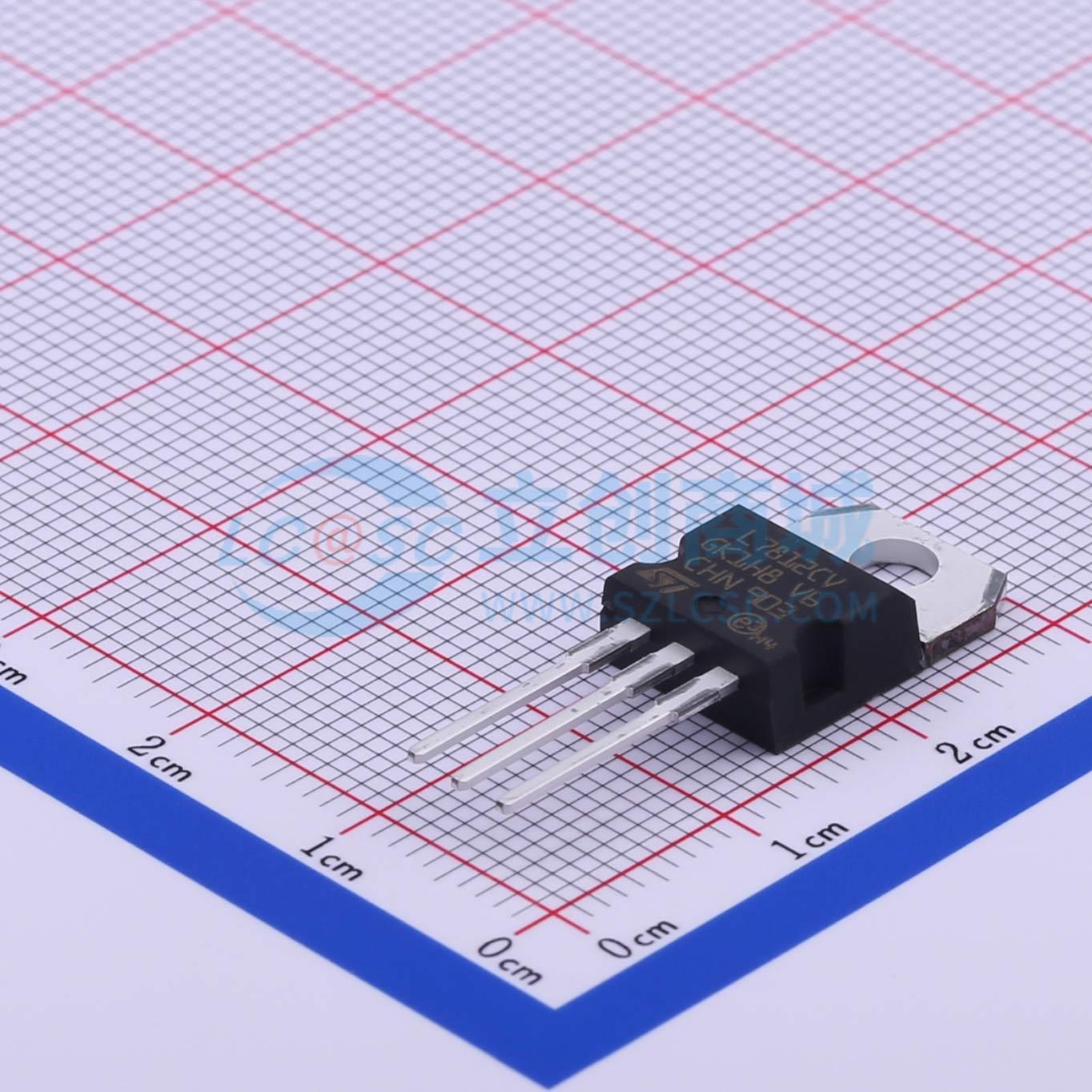 IC ổn áp tuyến tính LDO L7812CV-DG STMicroelectronics TO-220 - Techcore Việt Nam