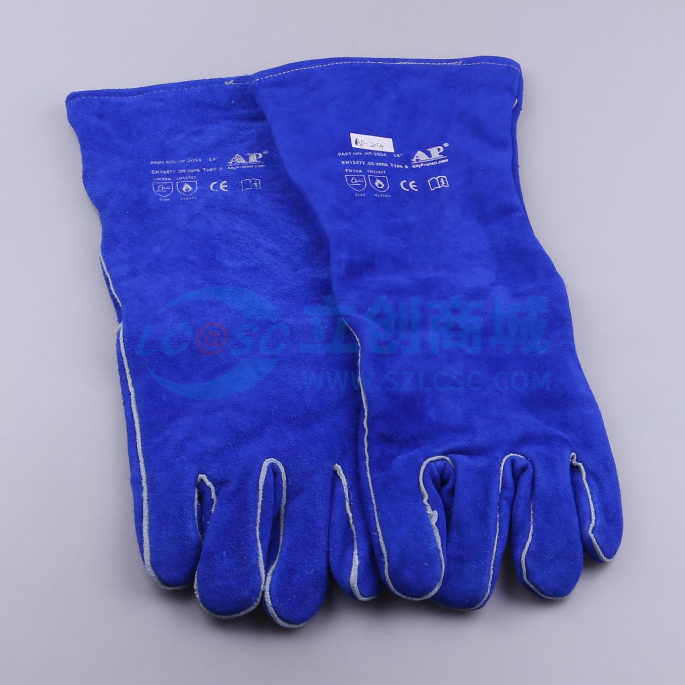 Găng tay hàn AP Youmeng màu xanh, chống cắt và cách nhiệt, size XL - Techcore Việt Nam