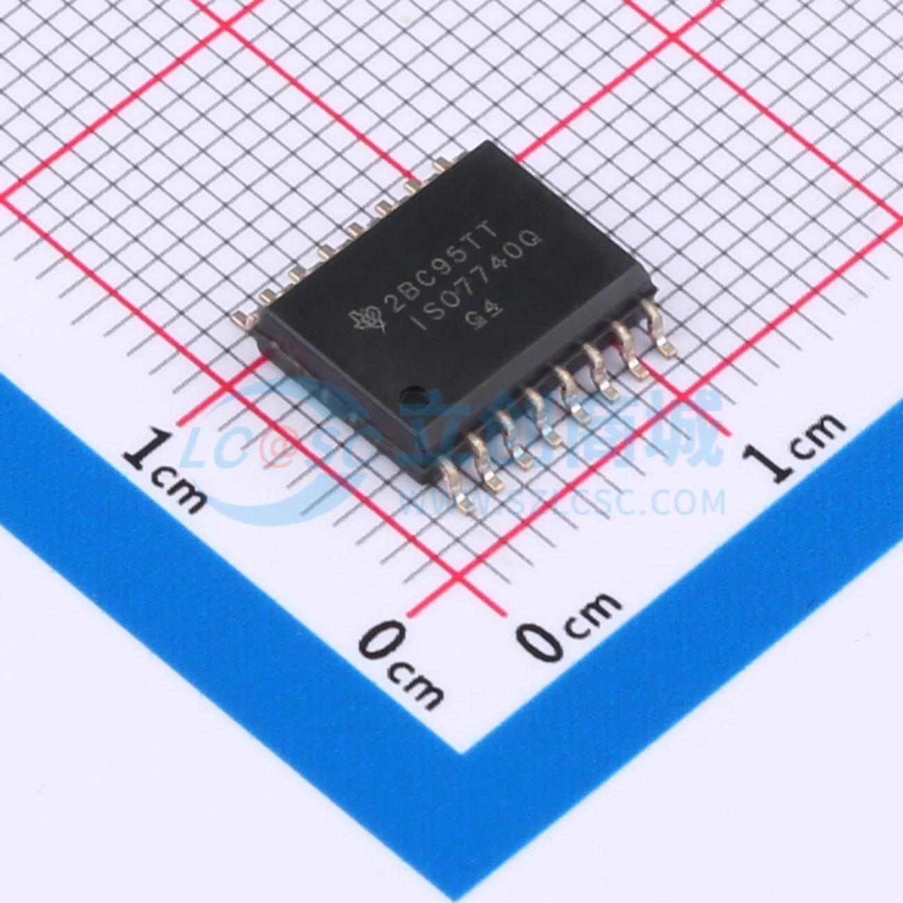 IC Cách Ly Số ISO7740QDWRQ1 TI SOIC-16 100Mbps 4 Kênh - Techcore Việt Nam