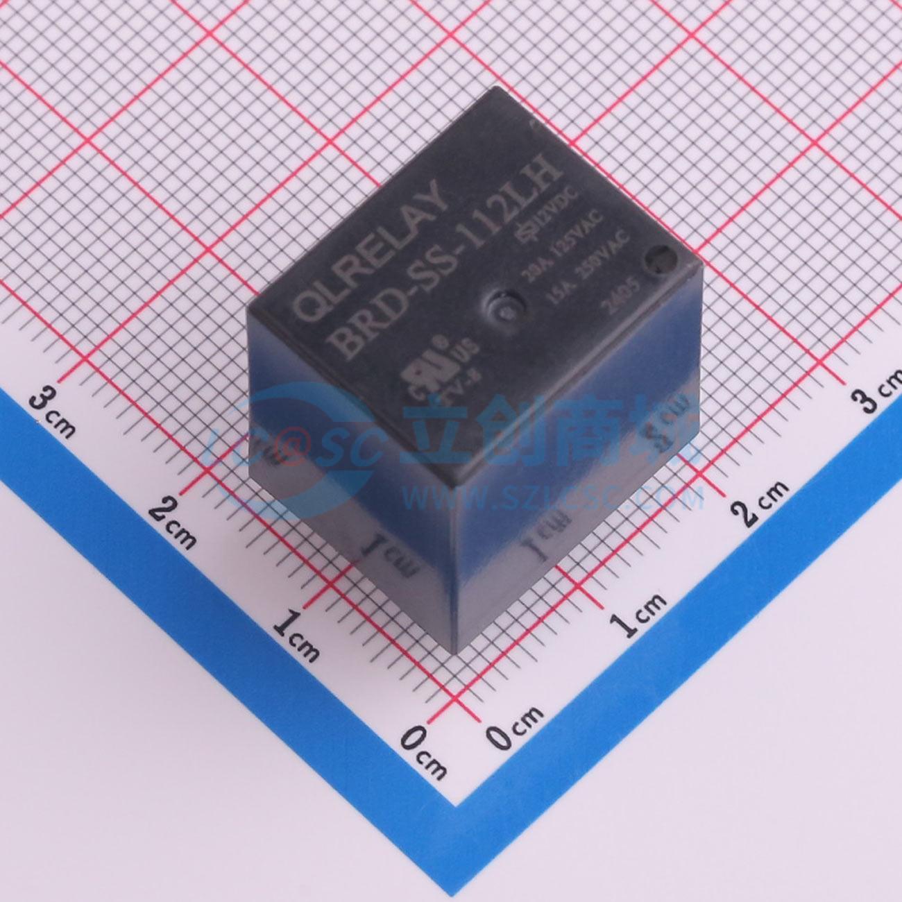 Rơ-le điện tử BRD-SS-112LH QLRELAY 12V THT,19x15.4mm - Techcore Việt Nam