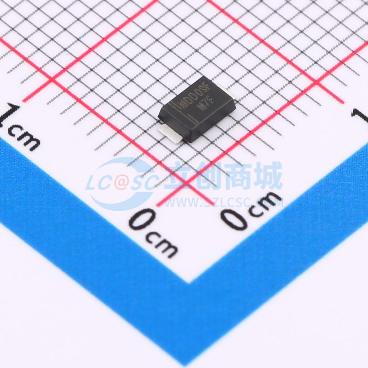 Diode thông dụng M7F MDD SMAF 1.1V@1A - Techcore Việt Nam