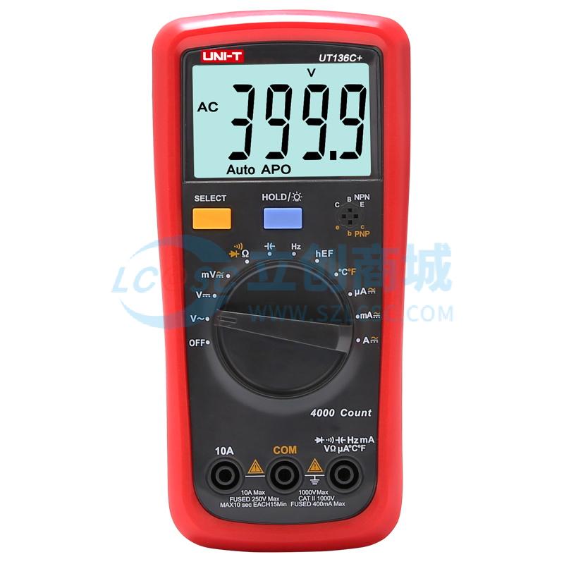 Đồng hồ vạn năng UT136C+ UNI-T Kiểm tra diode Dùng Cho Đo Kiểm Điện Tử - Techcore Việt Nam