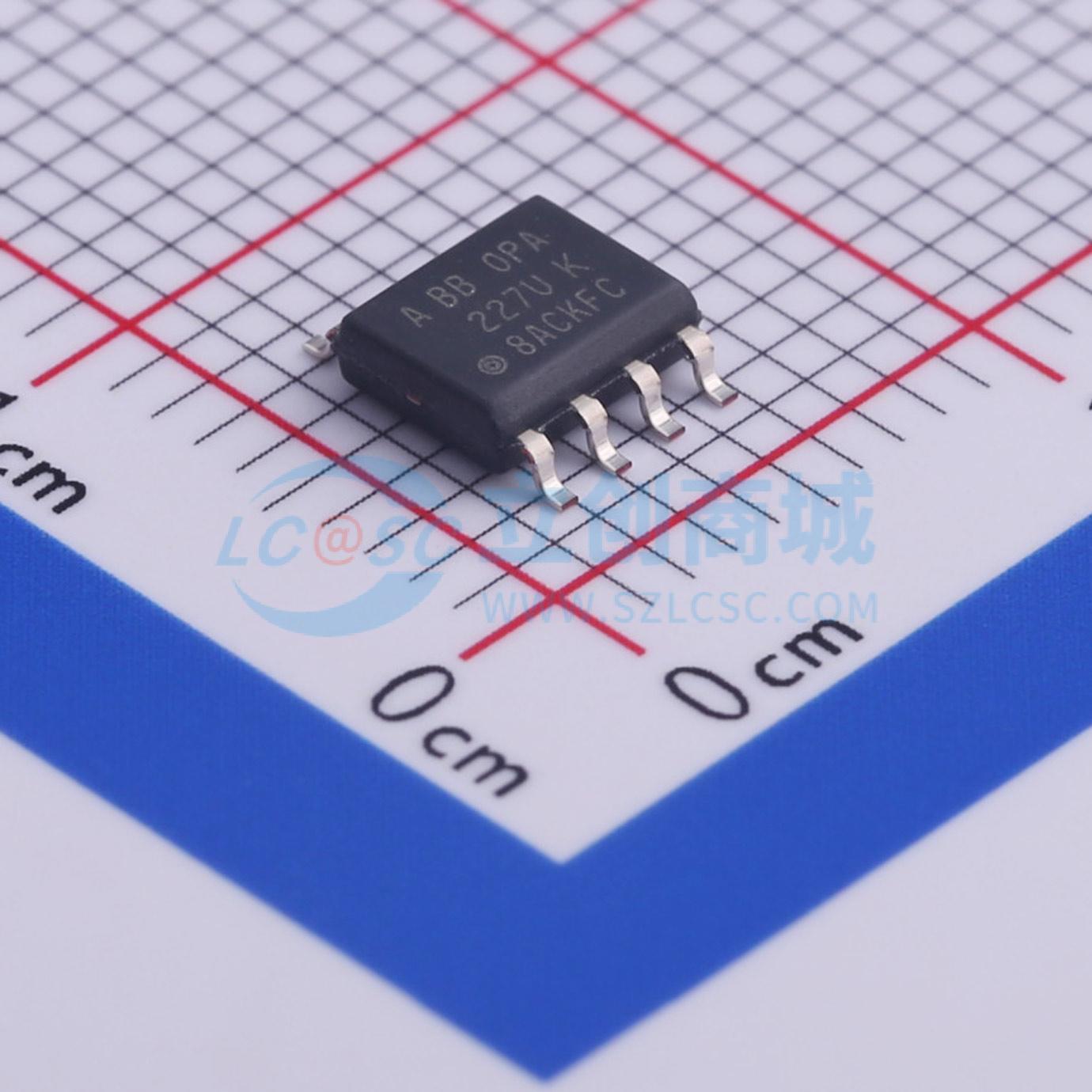 IC Khuếch Đại Thuật Toán Chính Xác OPA227UA/2K5 Texas Instruments SOIC-8 1 kênh 2.5–18 V - Techcore Việt Nam