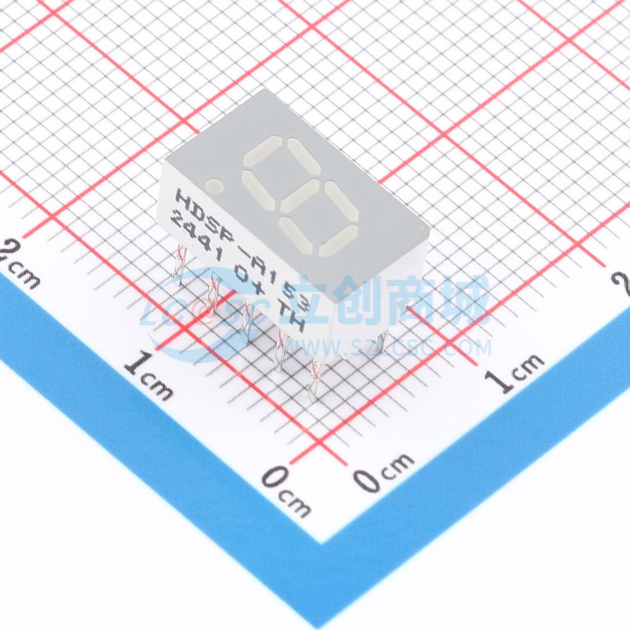 LED 7 đoạn HDSP-A153 Broadcom DIP-10 Cathode chung - Techcore Việt Nam