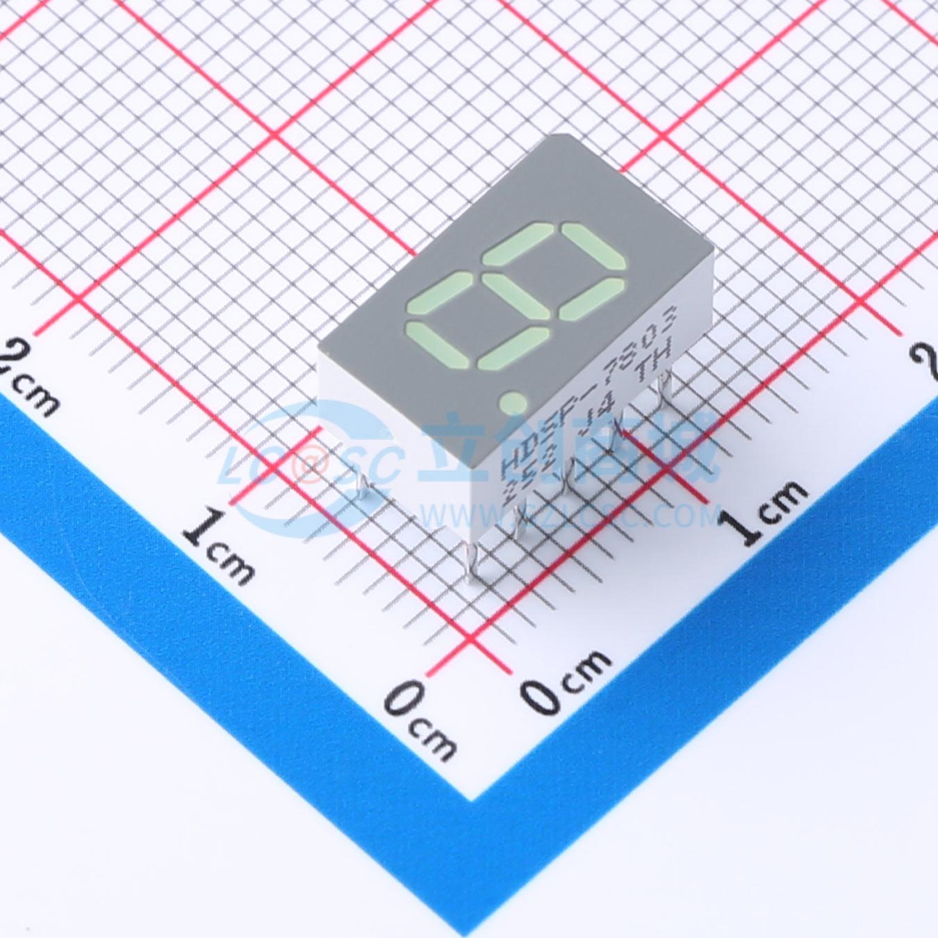 LED 7 đoạn HDSP-7803 Broadcom DIP-10 Cathode chung - Techcore Việt Nam