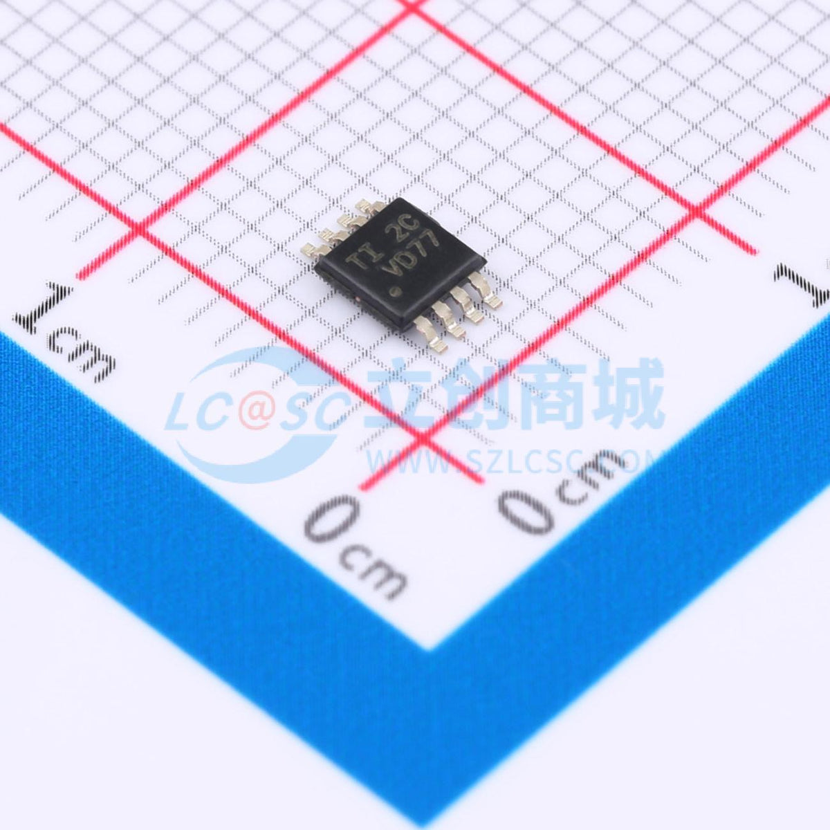 IC giao tiếp RS-485/RS-422 SN65HVD77DGKR Texas Instruments VSSOP-8-0.65mm - Techcore Việt Nam