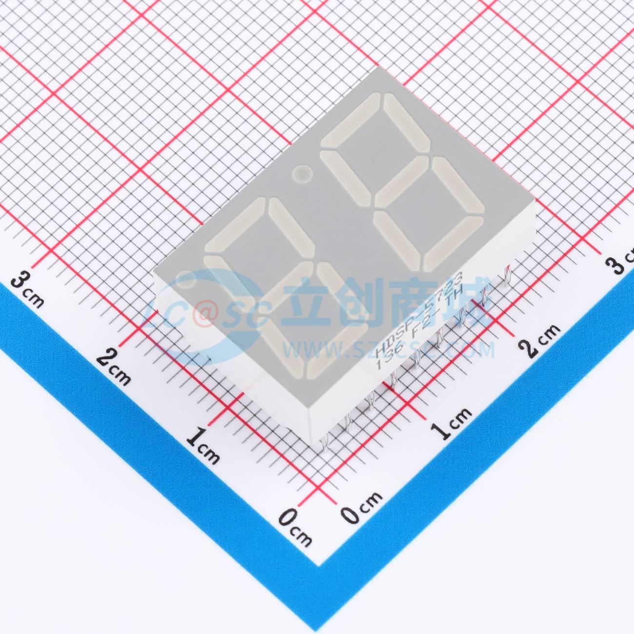 LED 7 đoạn HDSP-5723 Broadcom DIP-18 Cathode chung - Techcore Việt Nam