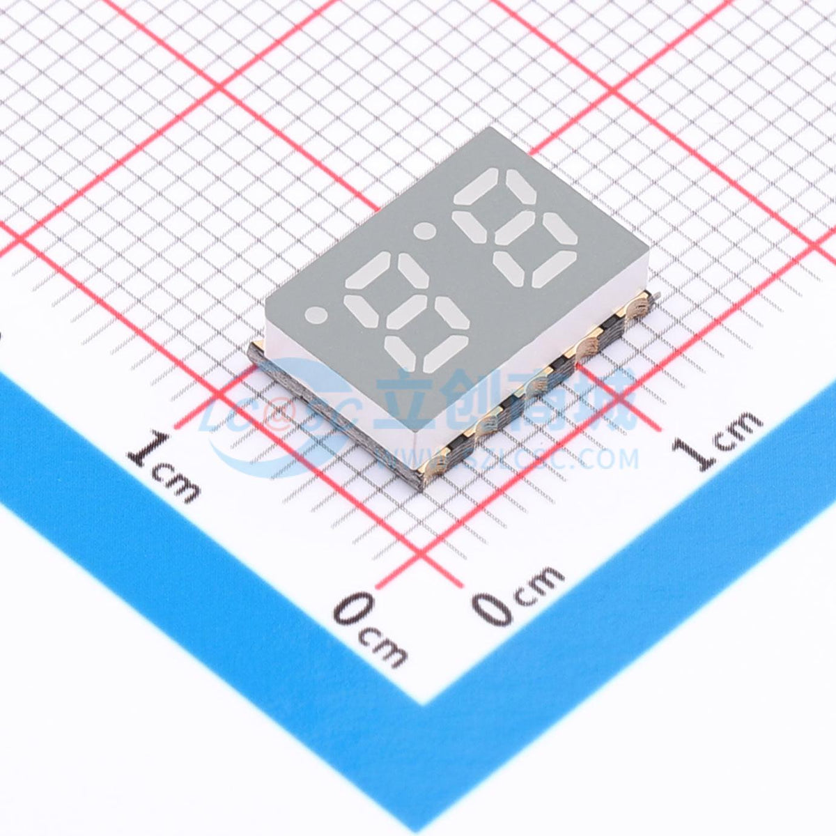 LED 7 đoạn GS2023AB-G-DZ Guangcai Display SMD - Techcore Việt Nam