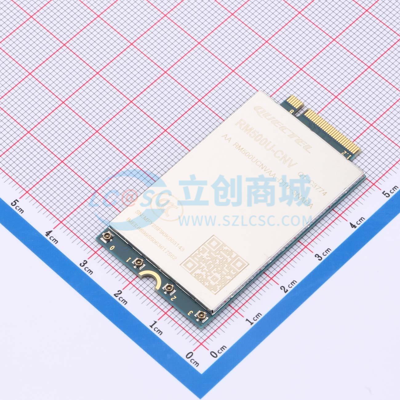 Module Di Động 2G/3G/4G/5G RM500UCNVAA-D10-SNADA Quectel SMD LTE, WCDMA, 5G NR - Techcore Việt Nam