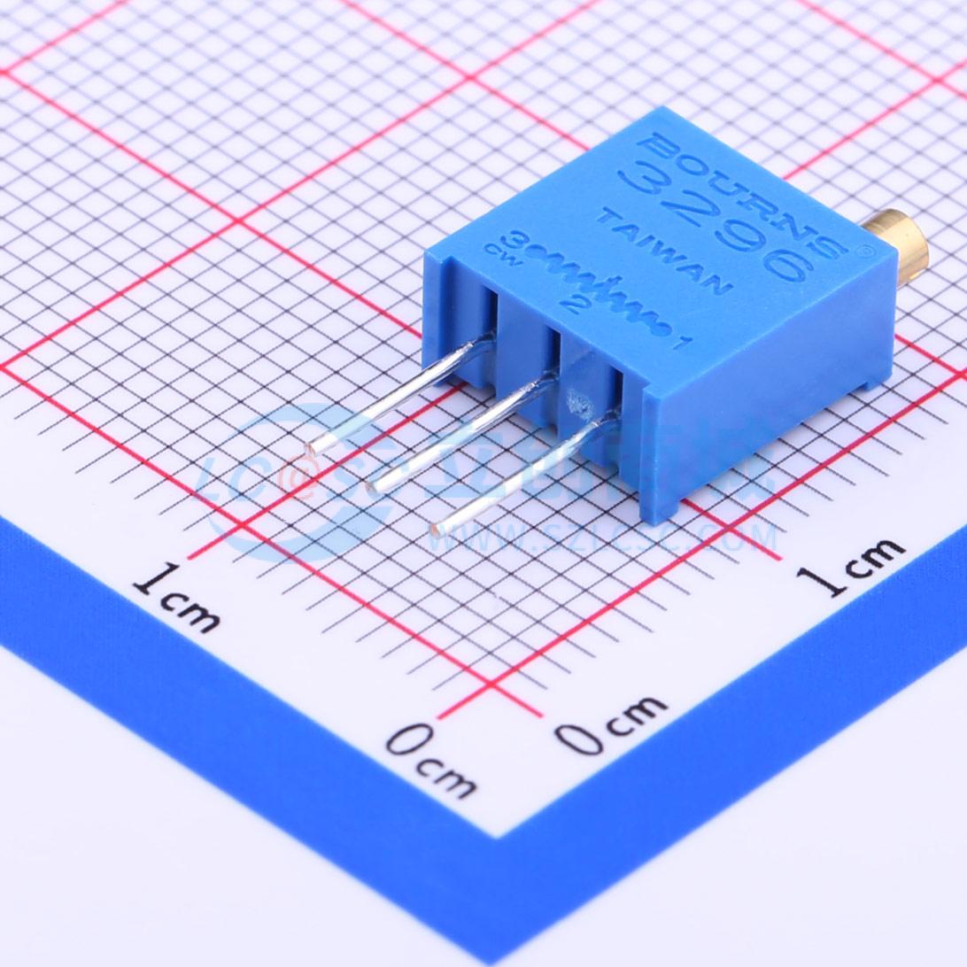 Biến Trở 3296W-1-502LF BOURNS SIP-3P 9.5×4.8mm 5kΩ ±10% 500mW - Techcore Việt Nam