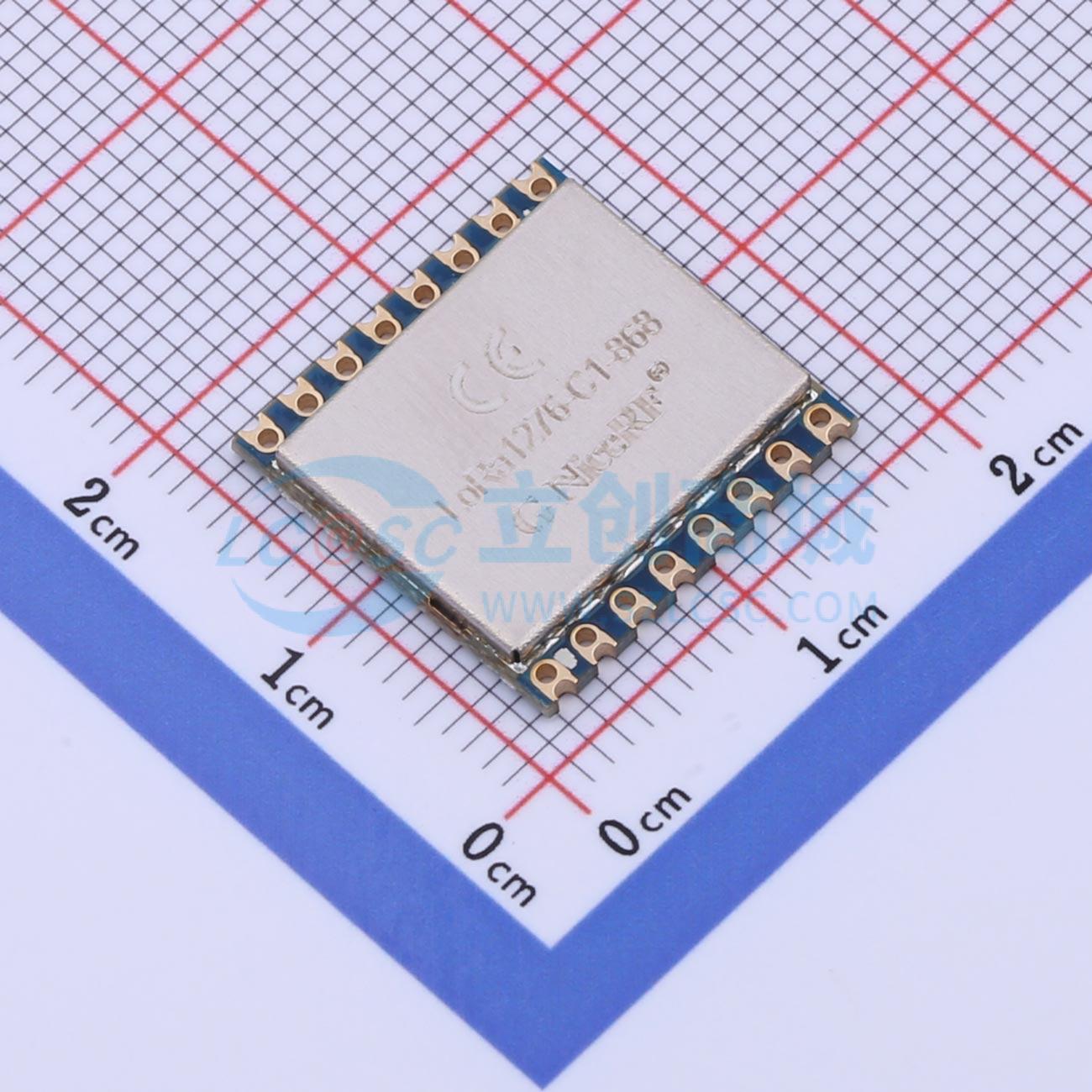 Module LoRa lora1276-C1-868MHz G-NiceRF SMD 16x16mm - Techcore Việt Nam
