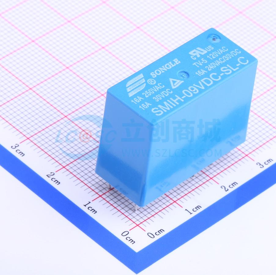 Rơ-le điện tử SMIH-09VDC-SL-C SONGLE 9V DIP,29.5x13mm - Techcore Việt Nam