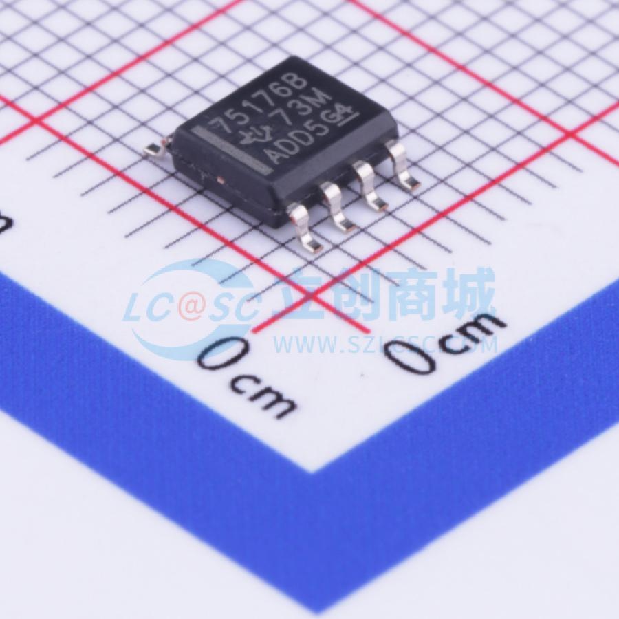 IC giao tiếp RS-485/RS-422 SN75176BDR Texas Instruments SOIC-8 - Techcore Việt Nam