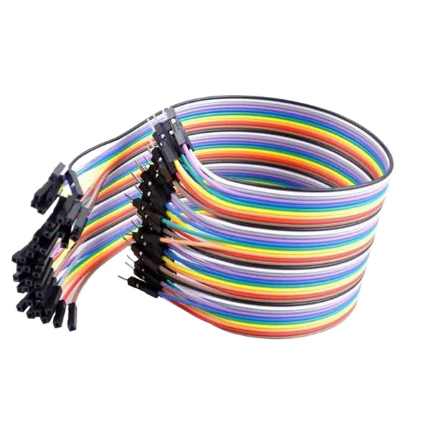 Dây Bus 20CM – Bộ 10 Sợi Đủ Loại Đầu Kết Nối 2.54mm