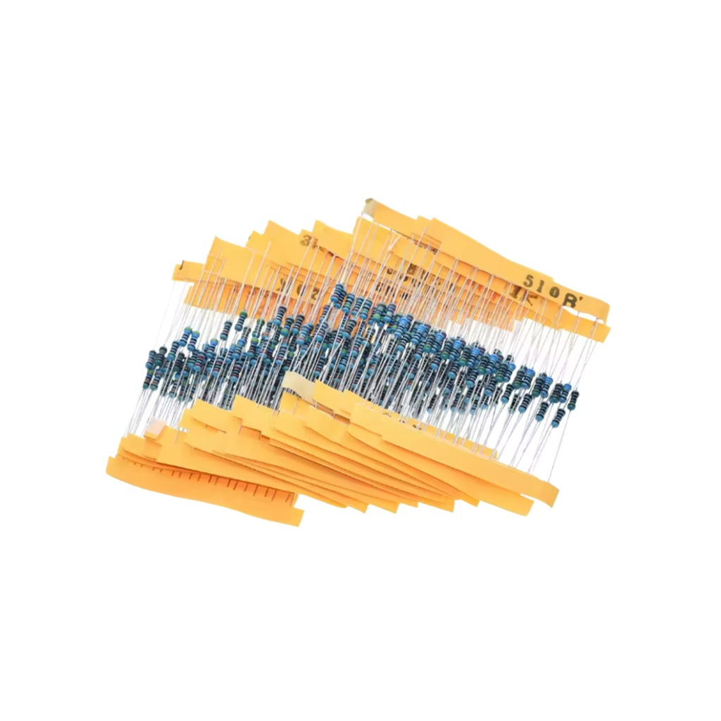 Trở vạch 1/4W 1% 1M ohm đến 10M ohm (50 con)