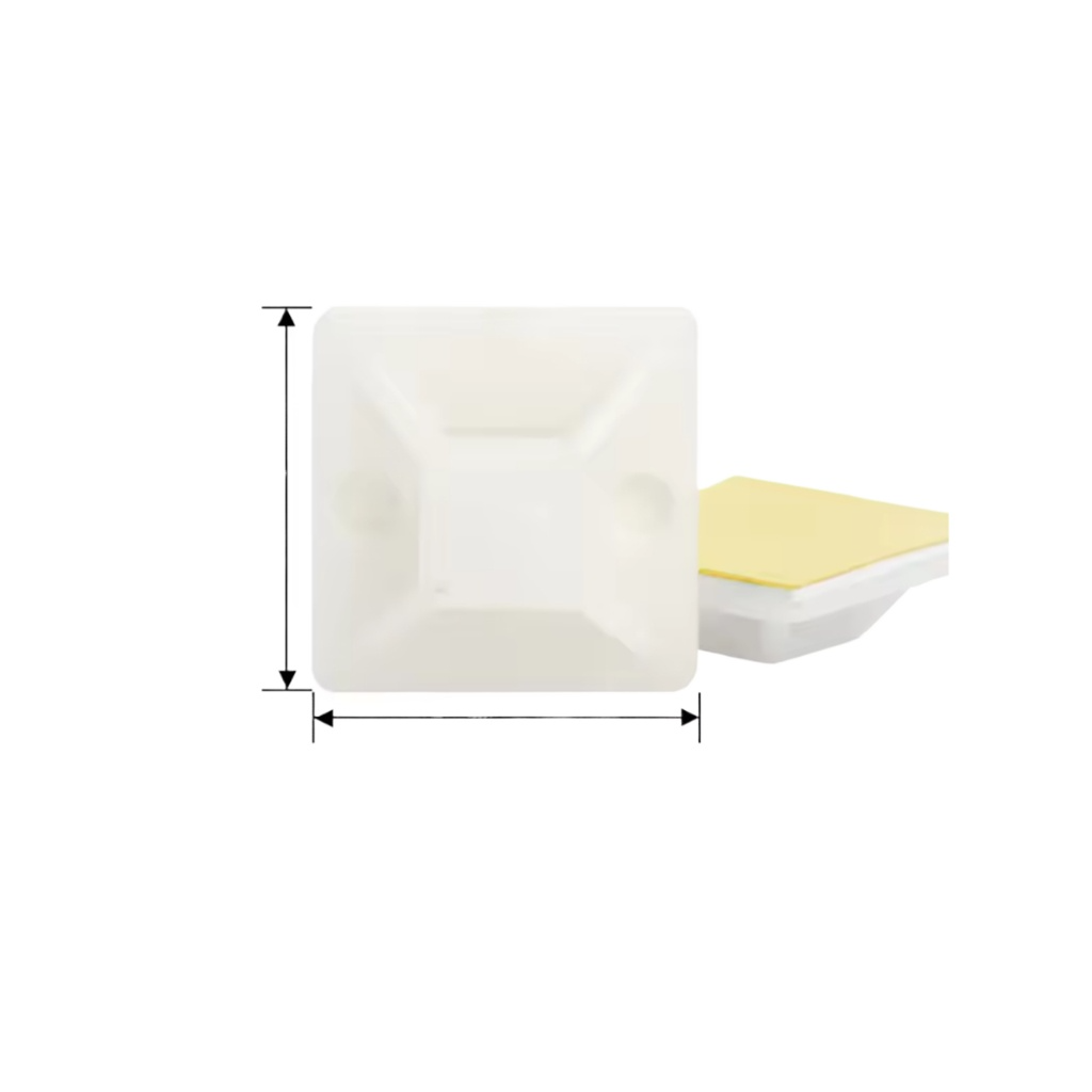 Miếng Dán Thít Dây Điện 3M – Đế Dán Cố Định Dây Cáp (Gói 10 Cái)