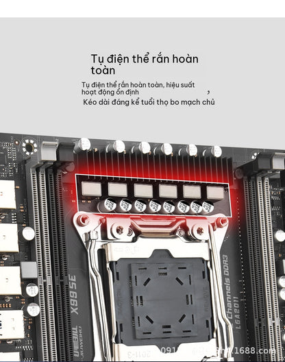 Mainboard X99 DDR3 LGA2011-3 Hỗ Trợ Xeon E5-2666V3 E5-2678V3