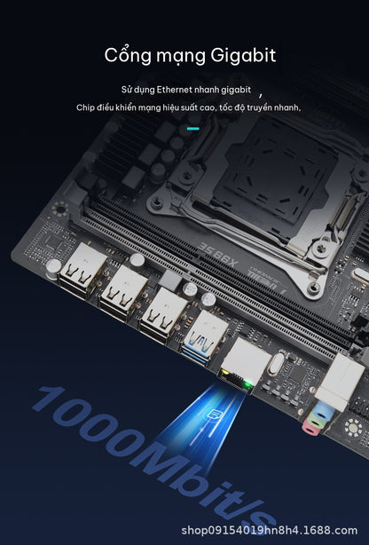 Mainboard X99 DDR3 LGA2011-3 Hỗ Trợ Xeon E5-2666V3 E5-2678V3