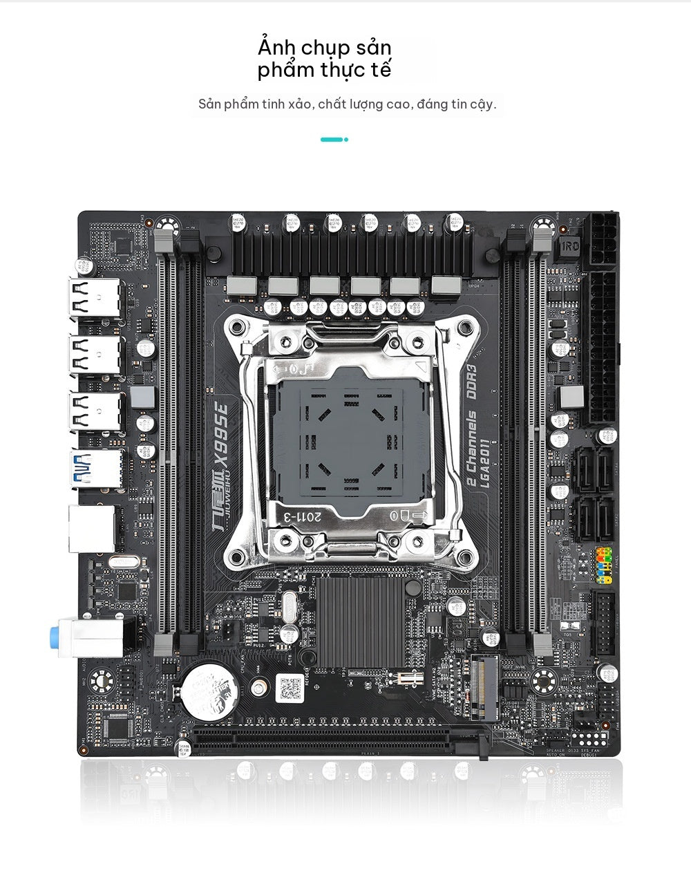 Mainboard X99 DDR3 LGA2011-3 Hỗ Trợ Xeon E5-2666V3 E5-2678V3