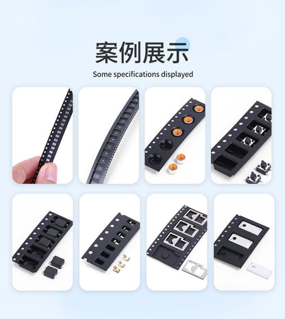 Băng Tải Đóng Gói IC SMD SMT Cuộn Cảm – Carrier Tape Gia Công Theo Yêu Cầu