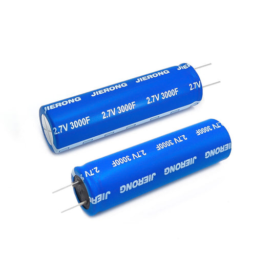 Siêu Tụ Điện JIERONG 2.7V 3000F – Tụ Farad 18x65mm Xuất Xưởng