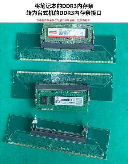 Adapter Chuyển DDR4 Laptop (200 Chân) sang DDR4 Desktop (240 Chân) – Test Bảo Vệ