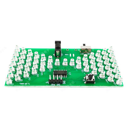 Kit Đồng Hồ Cát Điện Tử LED DIY – Bộ Hàn Mạch Vi Điều Khiển TJ-56-205
