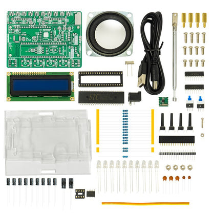 Kit Radio FM Kỹ Thuật Số RDA5807 – Vi Điều Khiển 51 Có Hiển Thị Mức Tín Hiệu TJ-56-634