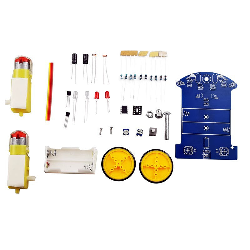 Kit Xe Dò Đường Thông Minh D2-1 – Bộ Lắp Ráp Hàn Mạch DIY