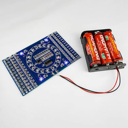 Kit Đèn Chạy SMD Xoay Vòng DIY – Bộ Hàn Mạch Dán Thực Hành TJ-56-67
