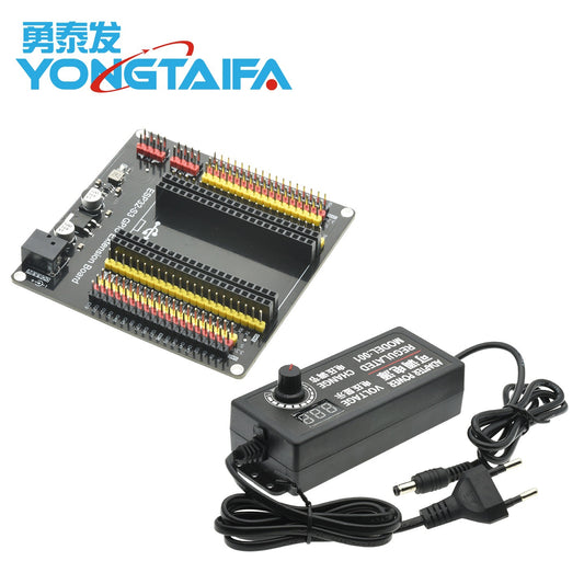 (Nhập Linh Kiện) Shield Mở Rộng GPIO ESP32 / ESP32-S3 - Kèm Nguồn Điều Áp 3-12V 5A