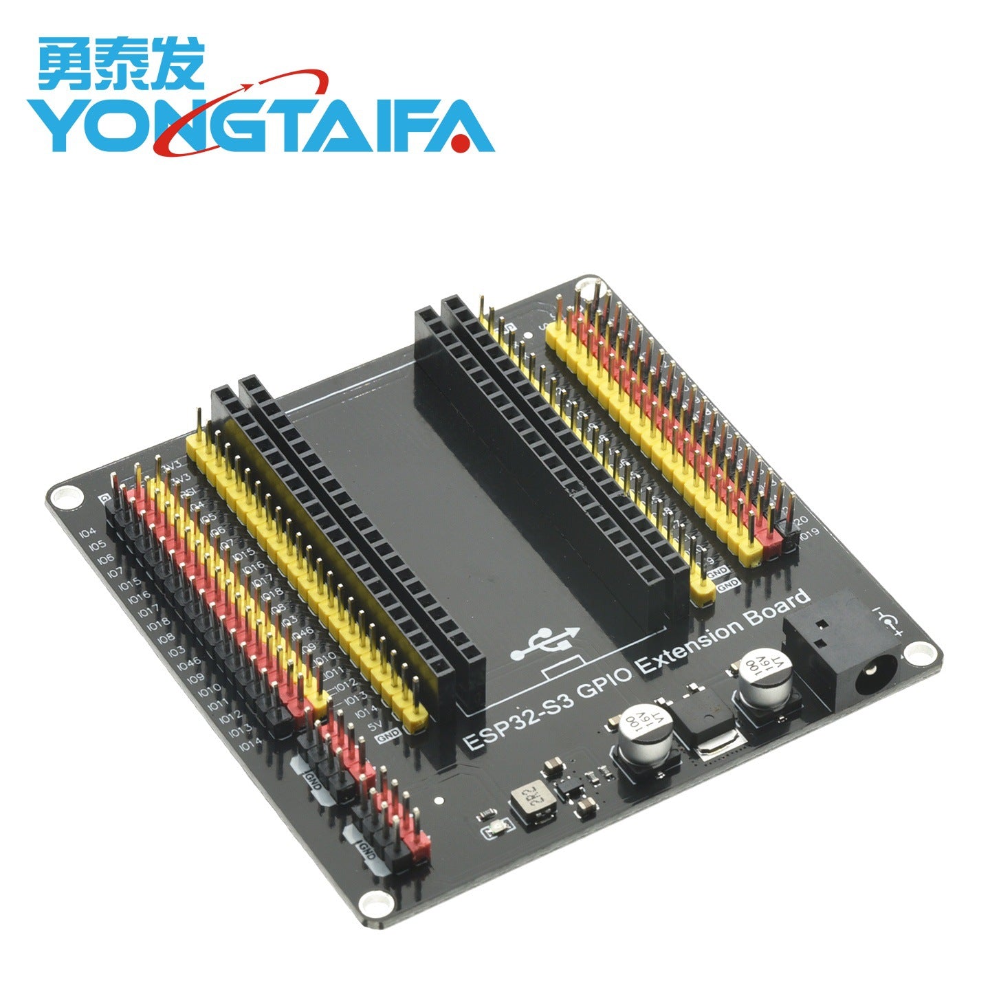 (Nhập Linh Kiện) Shield Mở Rộng GPIO ESP32 / ESP32-S3 - Kèm Nguồn Điều Áp 3-12V 5A