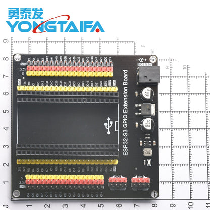 (Nhập Linh Kiện) Shield Mở Rộng GPIO ESP32 / ESP32-S3 - Kèm Nguồn Điều Áp 3-12V 5A