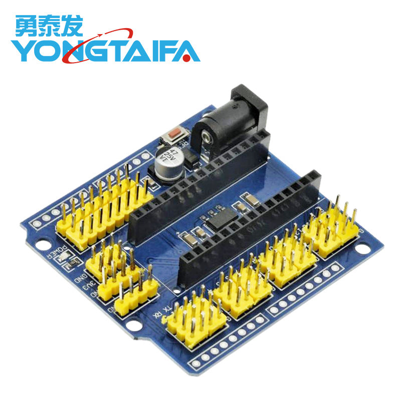 (Nhập Linh Kiện) Shield Mở Rộng Cảm Biến NANO V3.0 / UNO R3 - Kết Nối Sensor Dễ Dàng