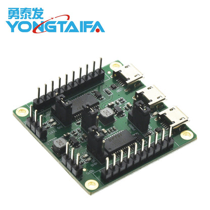 (Nhập Linh Kiện) ESP-FactoryTB2 - Bo Mạch Kiểm Tra Sản Xuất Module ESP32/ESP8266, 2 Cổng Serial Tốc Độ Cao