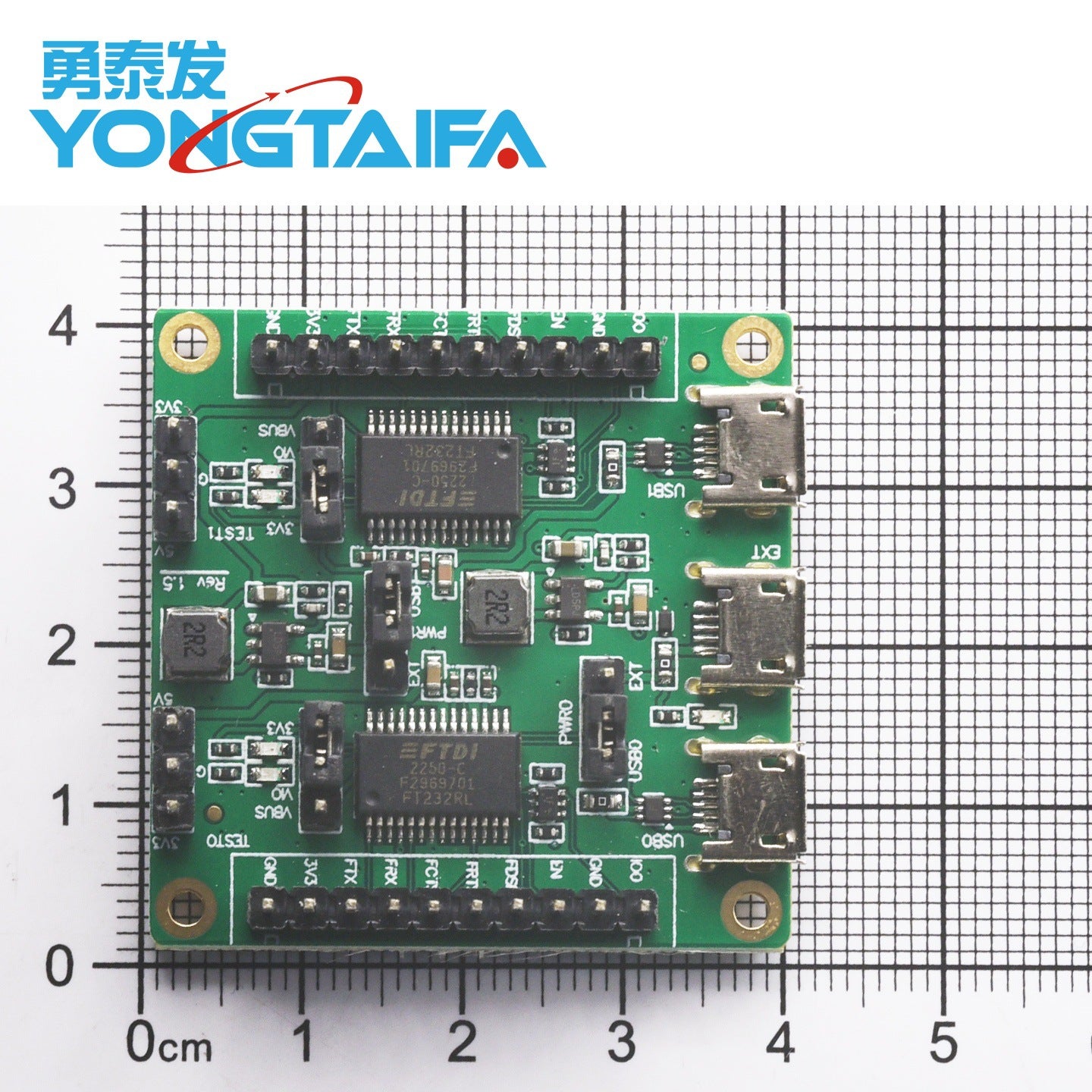 (Nhập Linh Kiện) ESP-FactoryTB2 - Bo Mạch Kiểm Tra Sản Xuất Module ESP32/ESP8266, 2 Cổng Serial Tốc Độ Cao