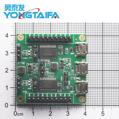 (Nhập Linh Kiện) ESP-FactoryTB2 - Bo Mạch Kiểm Tra Sản Xuất Module ESP32/ESP8266, 2 Cổng Serial Tốc Độ Cao