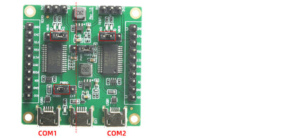 (Nhập Linh Kiện) ESP-FactoryTB2 - Bo Mạch Kiểm Tra Sản Xuất Module ESP32/ESP8266, 2 Cổng Serial Tốc Độ Cao