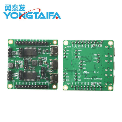(Nhập Linh Kiện) ESP-FactoryTB2 - Bo Mạch Kiểm Tra Sản Xuất Module ESP32/ESP8266, 2 Cổng Serial Tốc Độ Cao