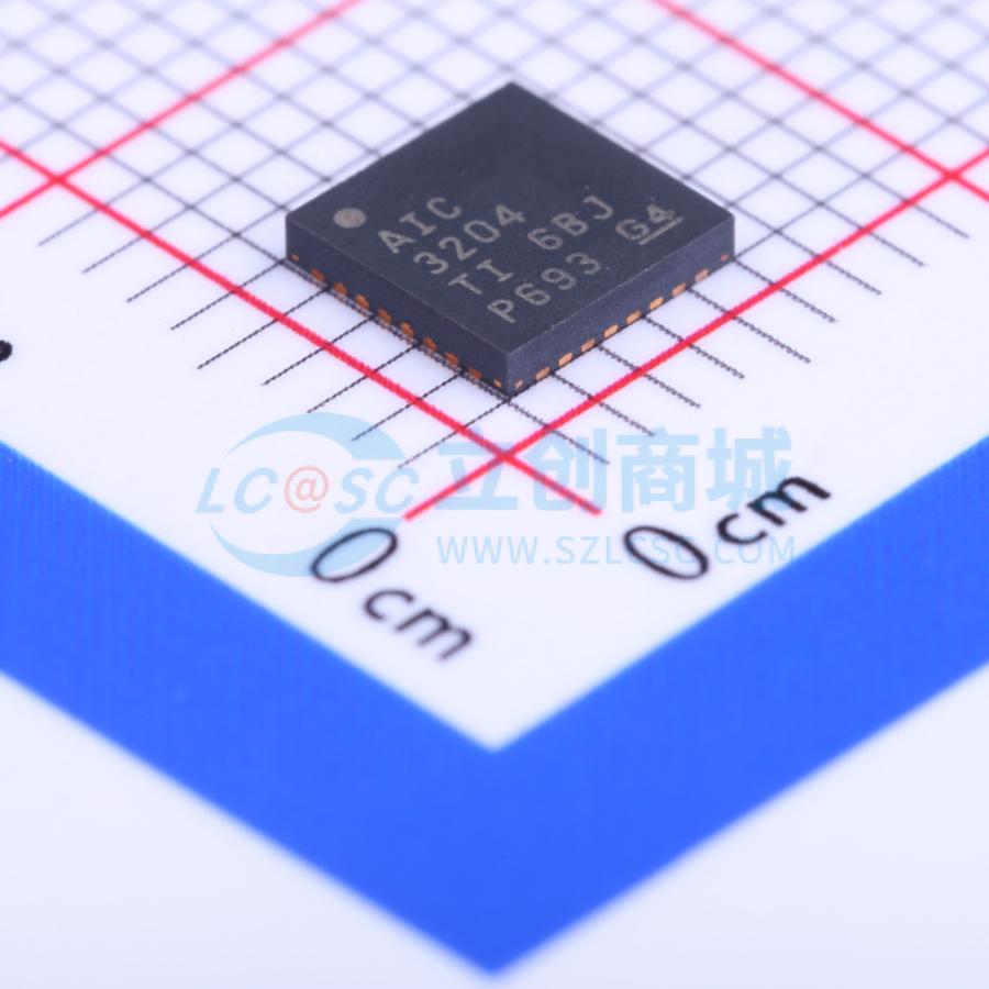 IC giao tiếp TLV320AIC3204IRHBR Texas Instruments QFN-32-EP(5x5) - Techcore Việt Nam