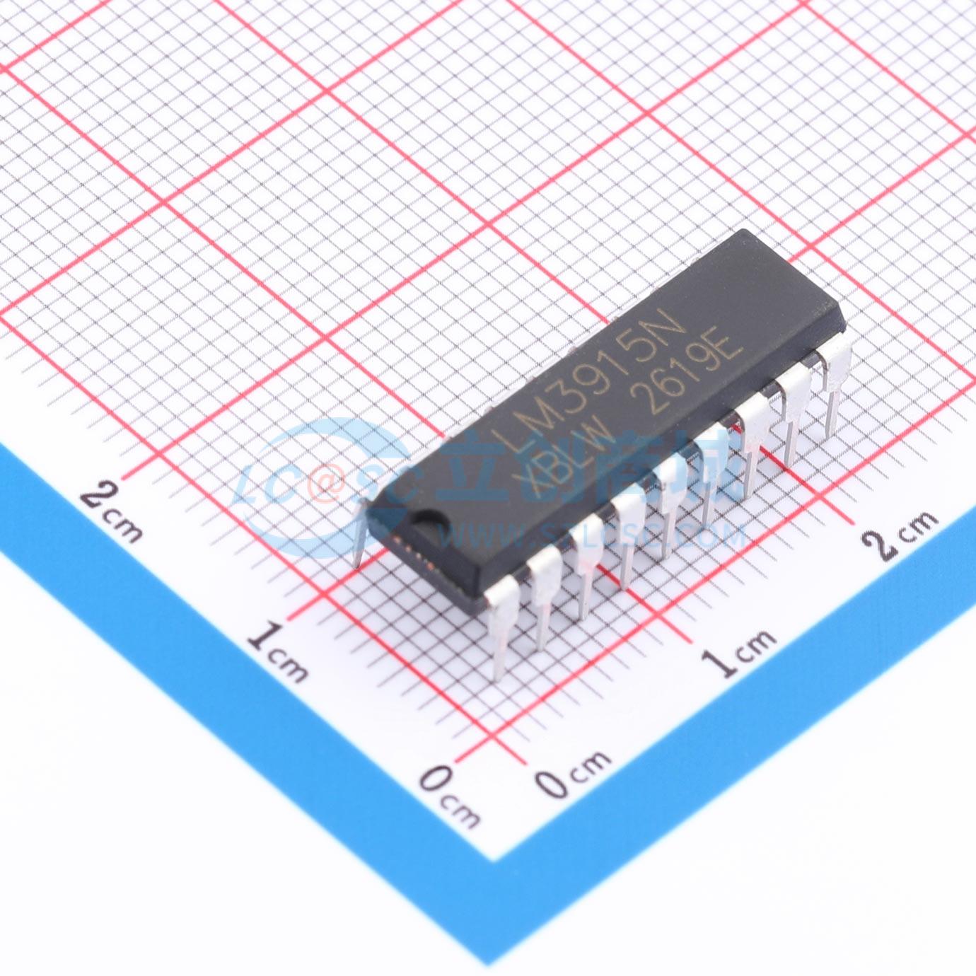 IC điều khiển LED LM3915N(XBLW) XBLW DIP-18 1V - Techcore Việt Nam