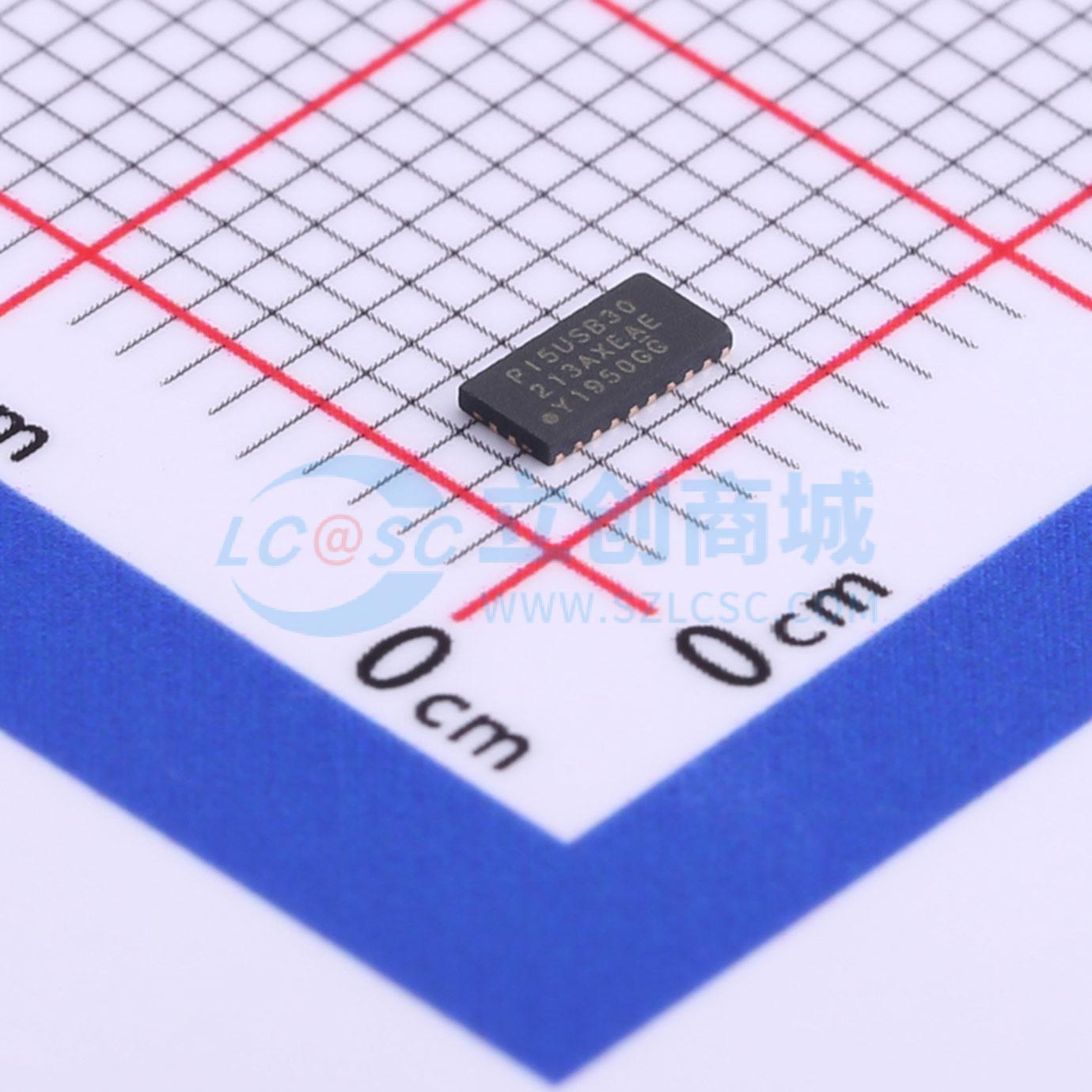 IC giao tiếp USB PI5USB30213AXEAEX DIODES X1QFN-24(2x4) - Techcore Việt Nam