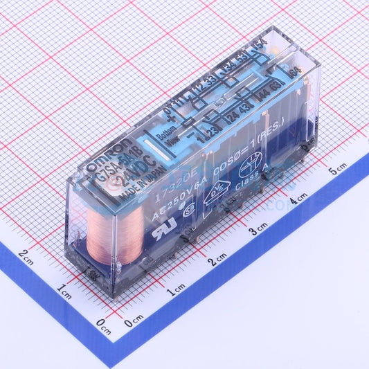 Rơ-le công suất G7SA-5A1B DC24 OMRON 24V DIP,50x13mm - Techcore Việt Nam